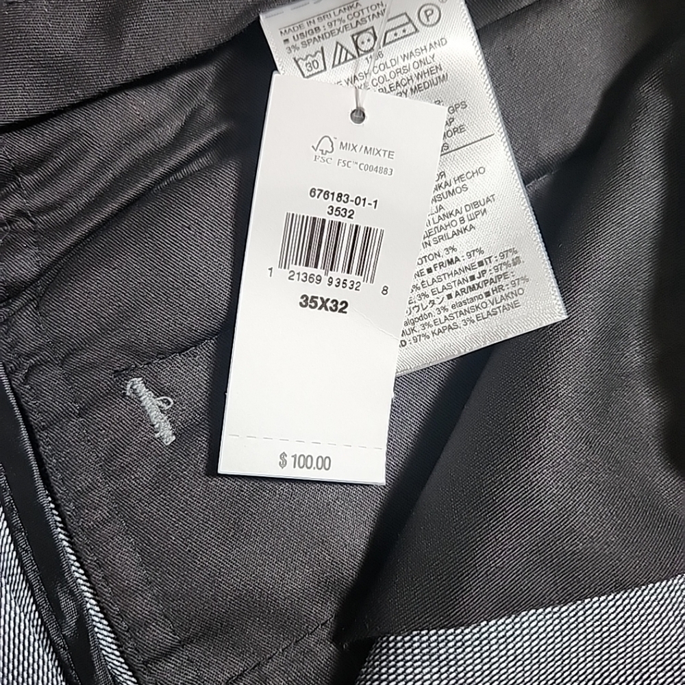 Banana Republic Slim Fit Mid Rise Slim Through Thigh Slim Leg Opening  Mens... - Picture 9 of 12